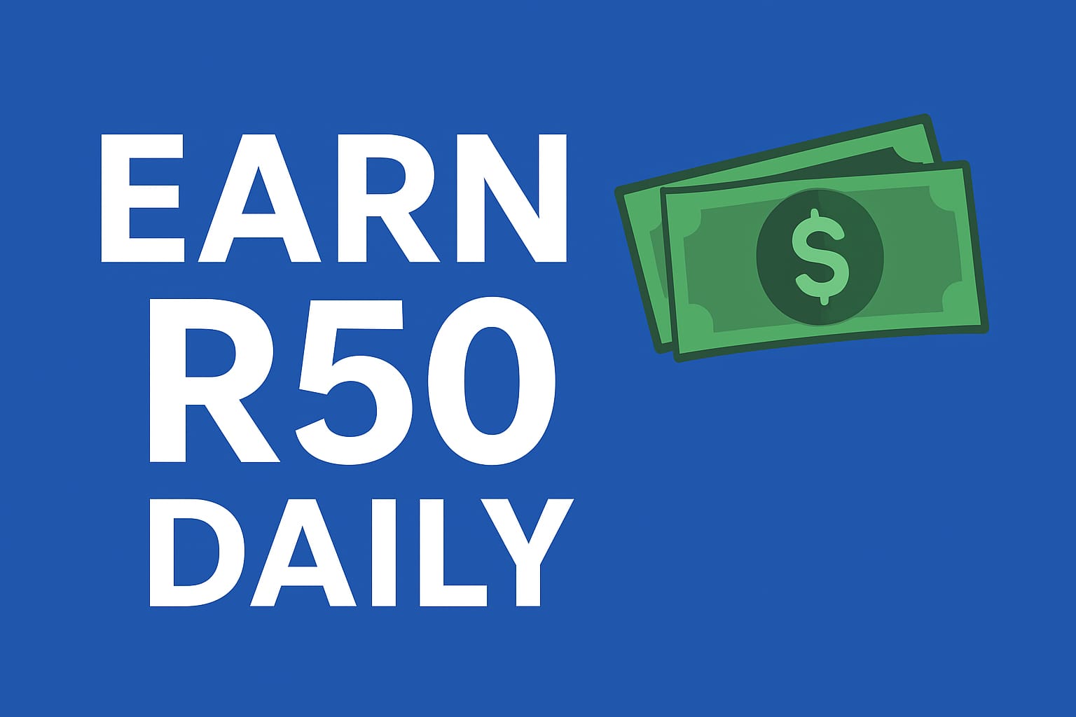 Earn R50 Daily using mobile data guide